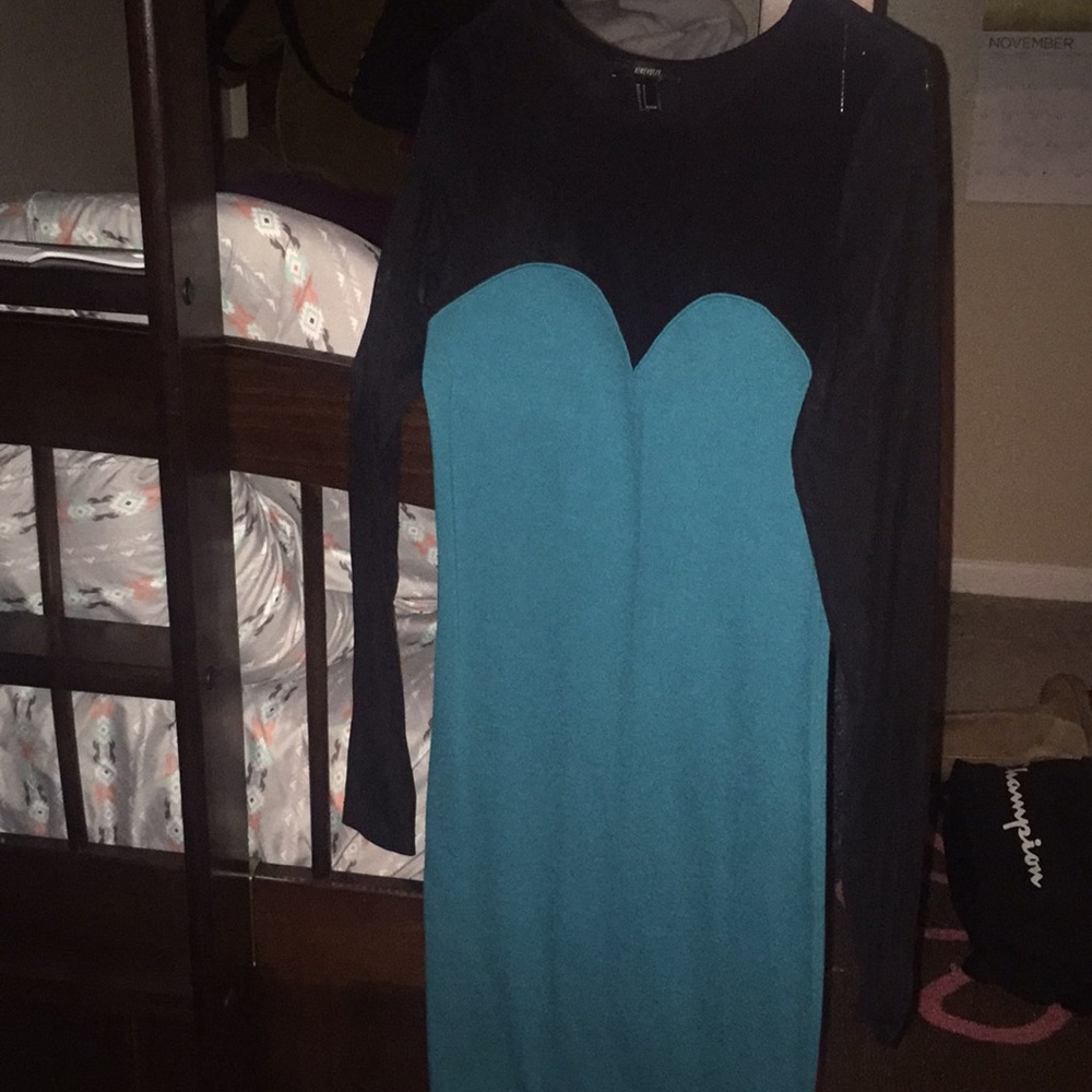 Turquoise Dress
